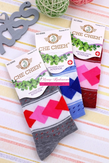 Носки женские "Che chieh" №В966 (25/422)