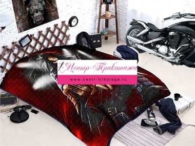 Покрывало Макосатин Байкеры Hard Rock №ПАВР-А27-1