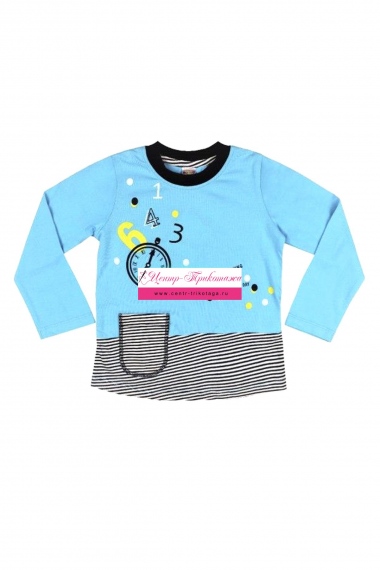 Футболка для мальчика с длинным рукавом (2-5 лет) №ОР366-3 (29/304)