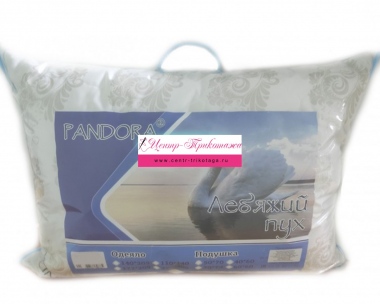 Подушка Pandora тик "Лебяжий Пух" №ПБ-ПД-150 (24/404)