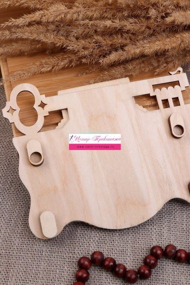 Ключница нейтральная "2 крючка" №ФС-КН-01