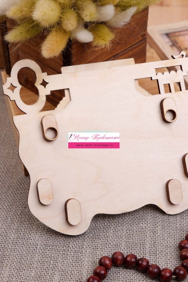 Ключница нейтральная "4 крючка" №ФС-КН-02