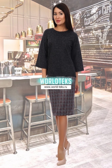 Костюм Лейсан - графит