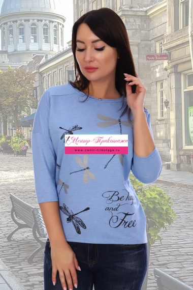 Джемпер Оазис - голубой