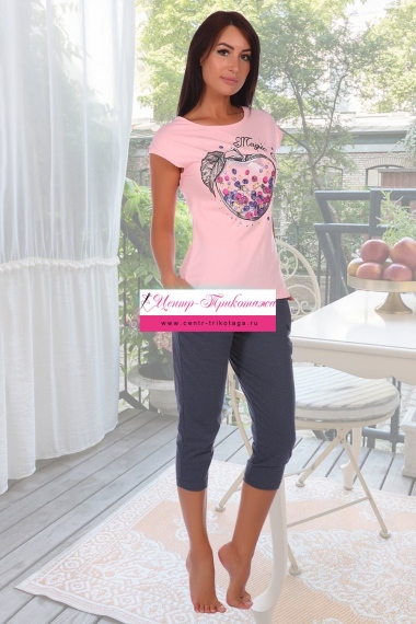 Костюм Яблоко - пудра