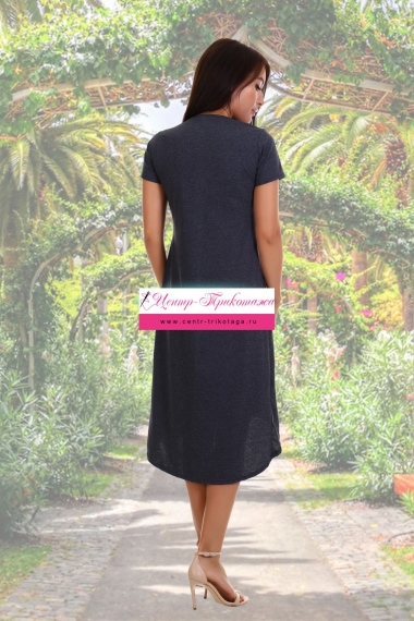 Платье Монеточка - индиго