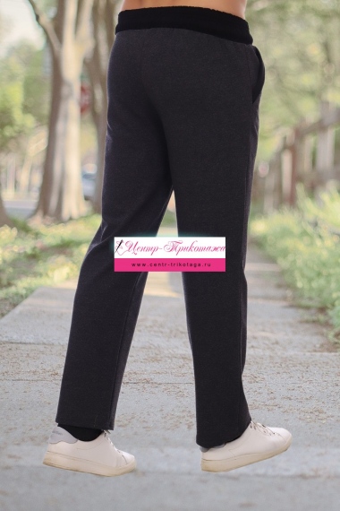 Брюки Бойс - бордовый