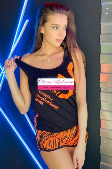 Майка - оранжевый №Н-8059