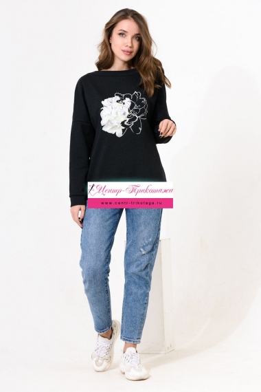 Джемпер - антрацит №Н-24848