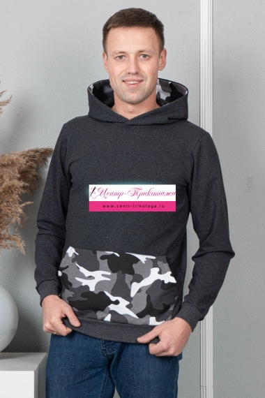 Толстовка - графит №Н-50505