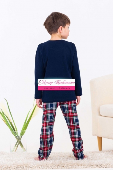 Пижама детская - синий №Н-10880