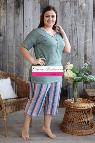 Костюм - олива №Н-9107