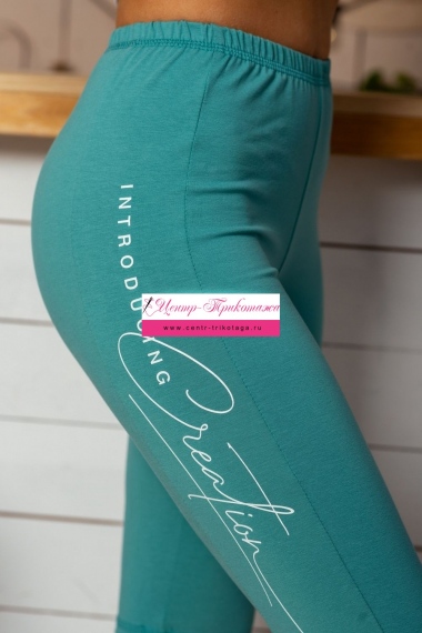 Бриджи - зеленый №Н-8236