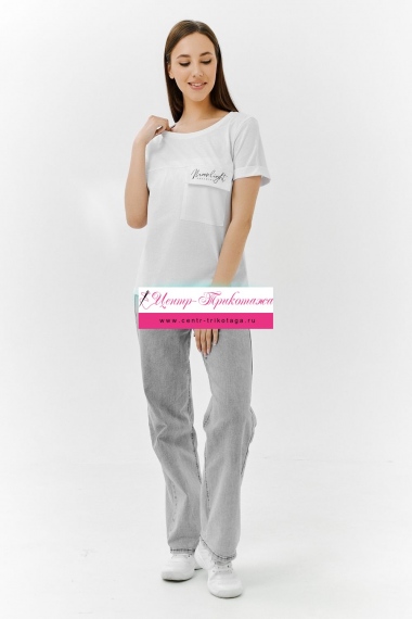 Футболка - белый №Н-8248