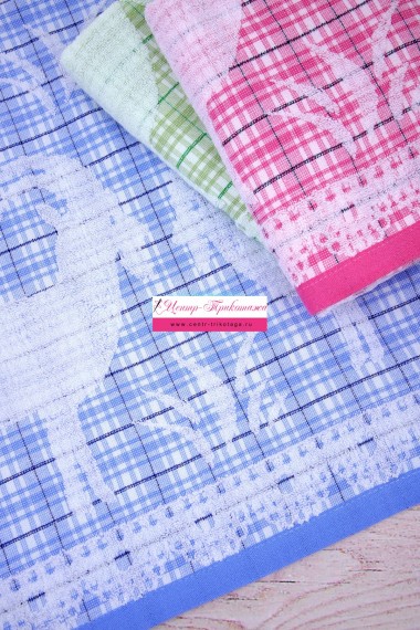 Полотенце махровое (50х95) №8015 (19/215)