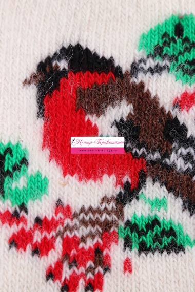 Варежки женские шерстяные №НШ108-5 (17/113)