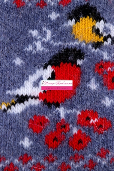 Варежки женские шерстяные №НШ108 (17/113)