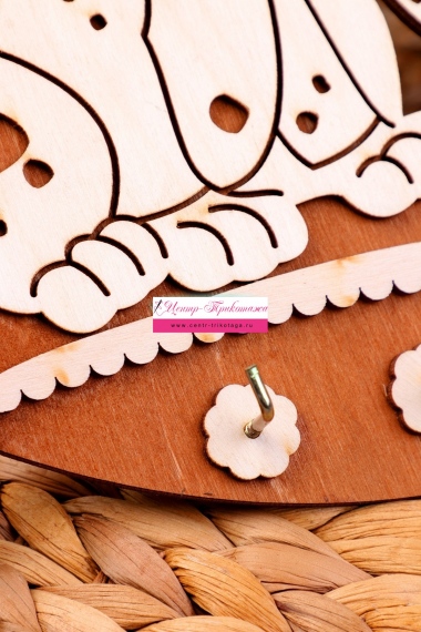 Ключница "Кошка и собака" №ФС-ДК-05